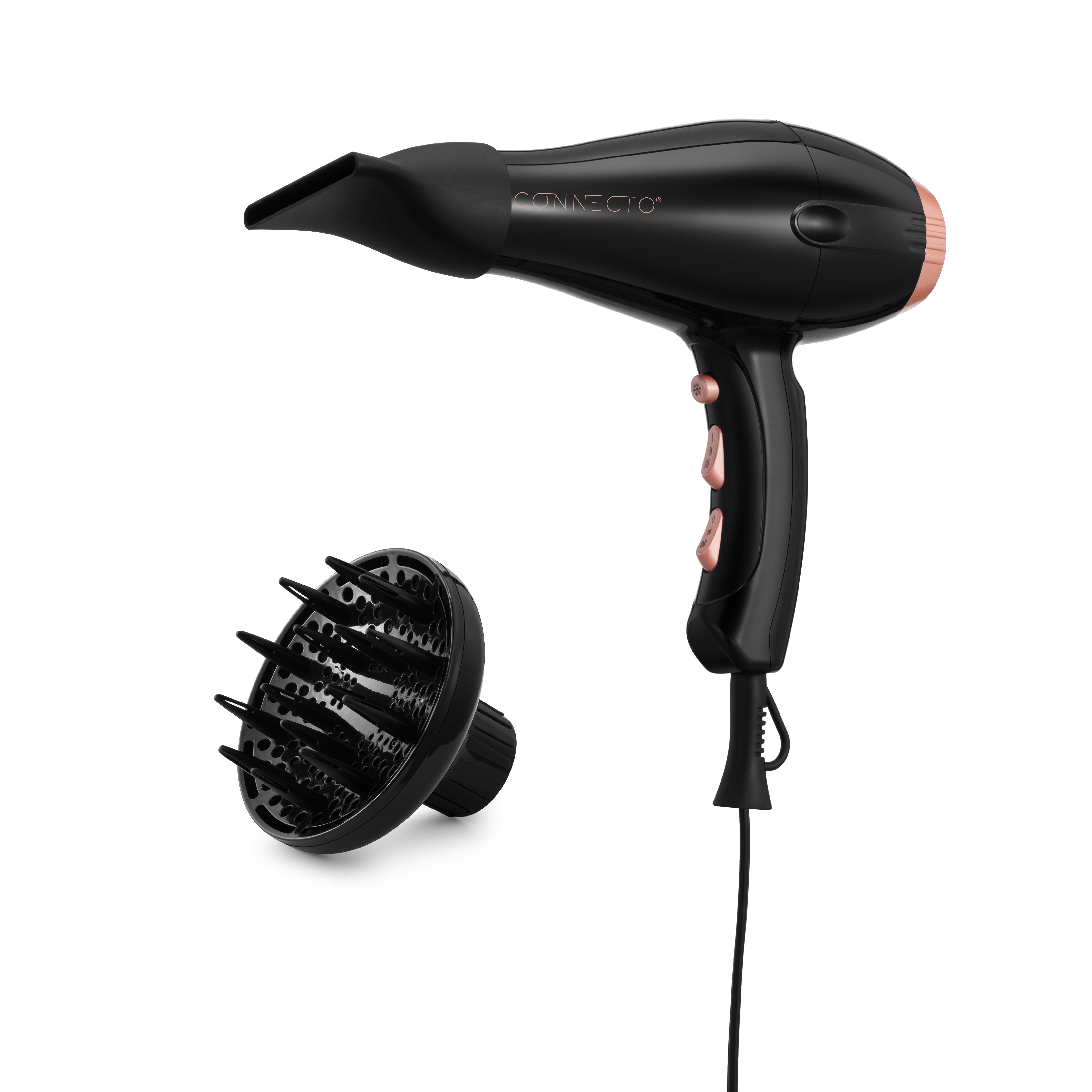 2-SPEED HAIR DRYER WITH DIFFUSER