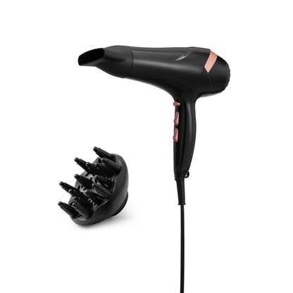 2-SPEED HAIR DRYER WITH DIFFUSER