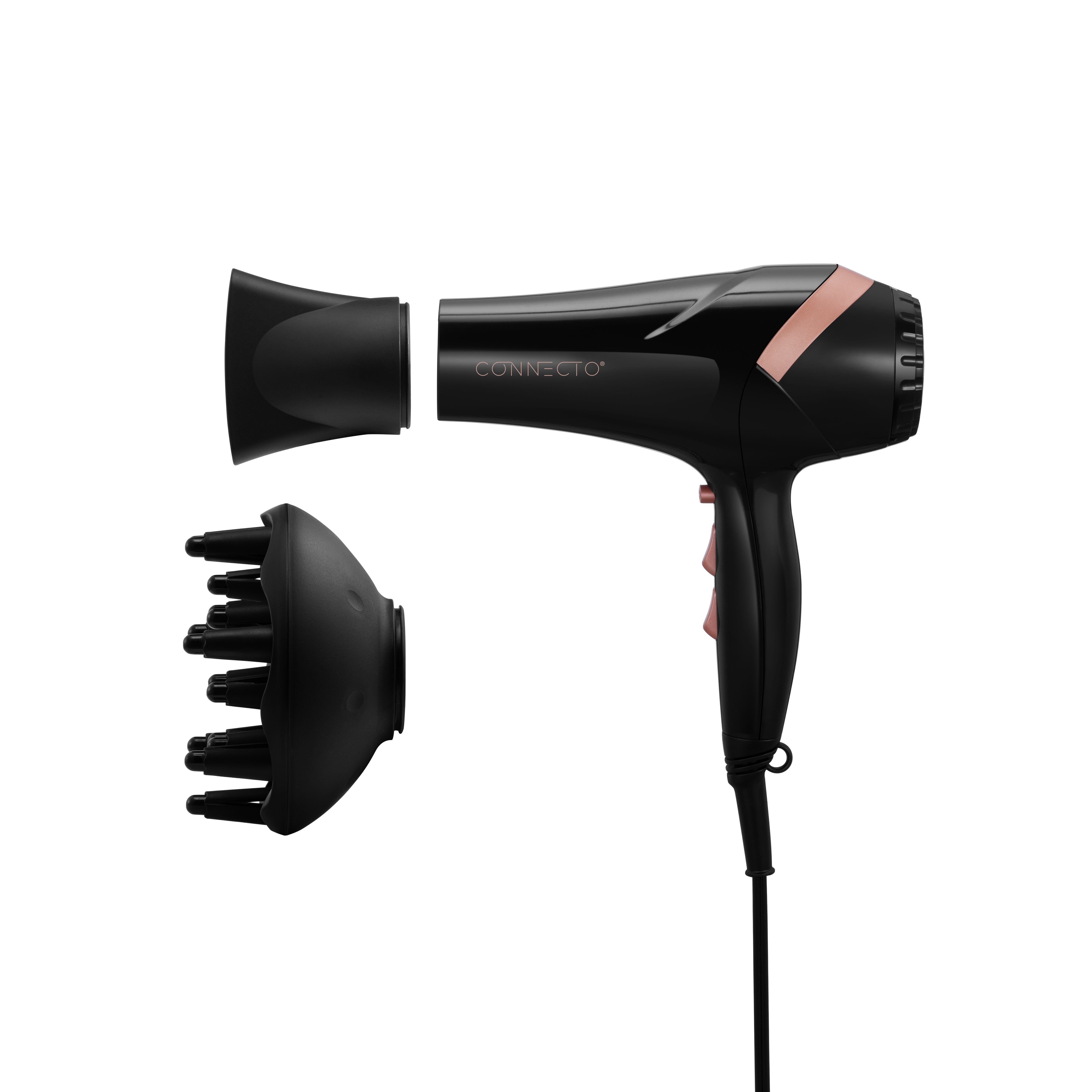2-SPEED HAIR DRYER WITH DIFFUSER