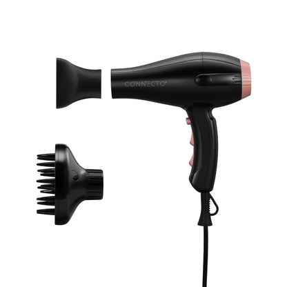 2-SPEED HAIR DRYER WITH DIFFUSER